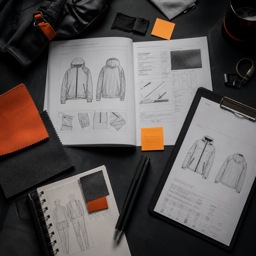 Share Your Idea — manufacturing stage at Power Wear Industry