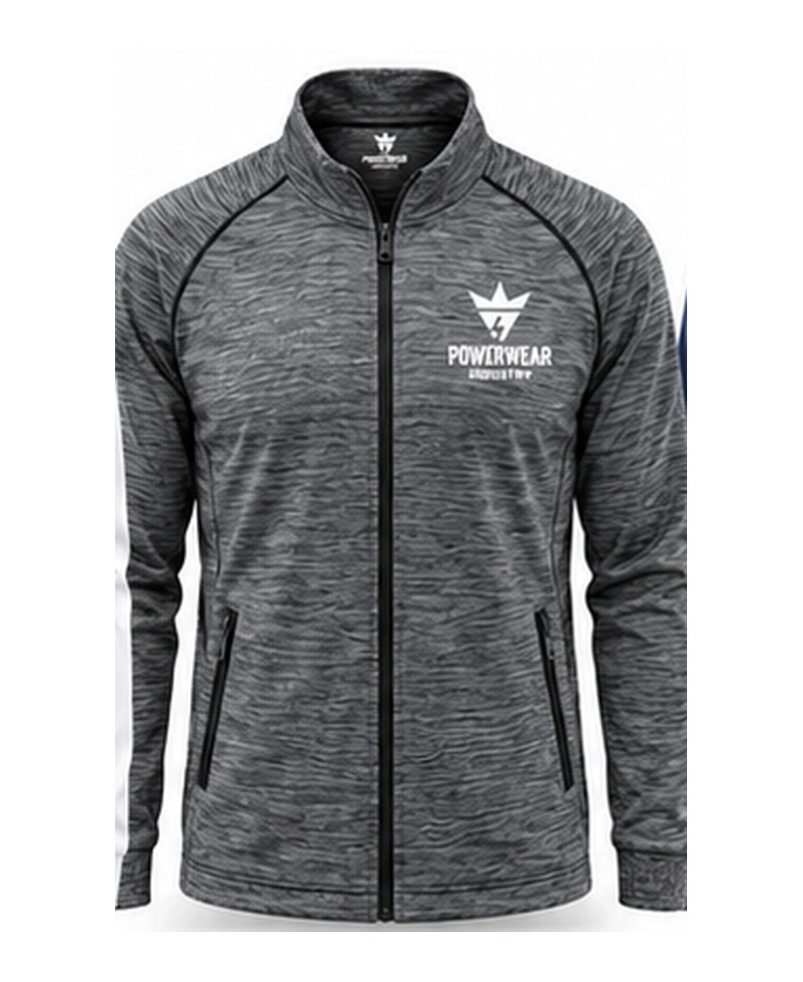 Water-Resistant Packable Performance Windbreaker by Power Wear Industry with branded crest