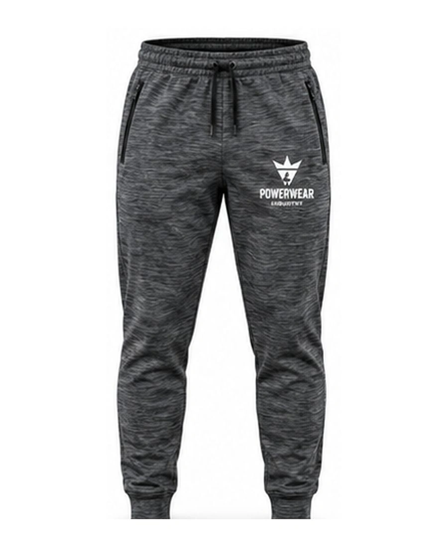 Lightweight 4-Way Stretch Daily Training Pants by Power Wear Industry with branded crest