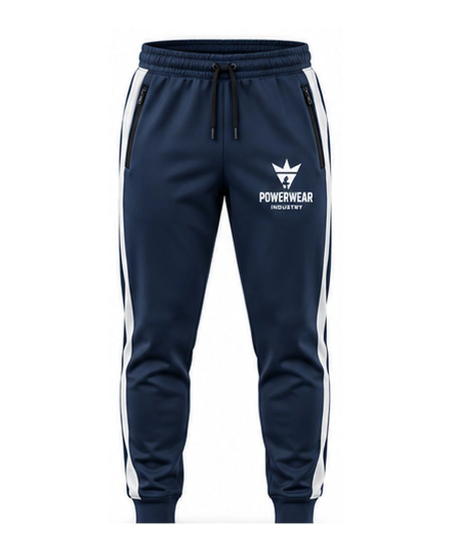 Thermal Brushed Winter Training Jogger Pants by Power Wear Industry with branded crest