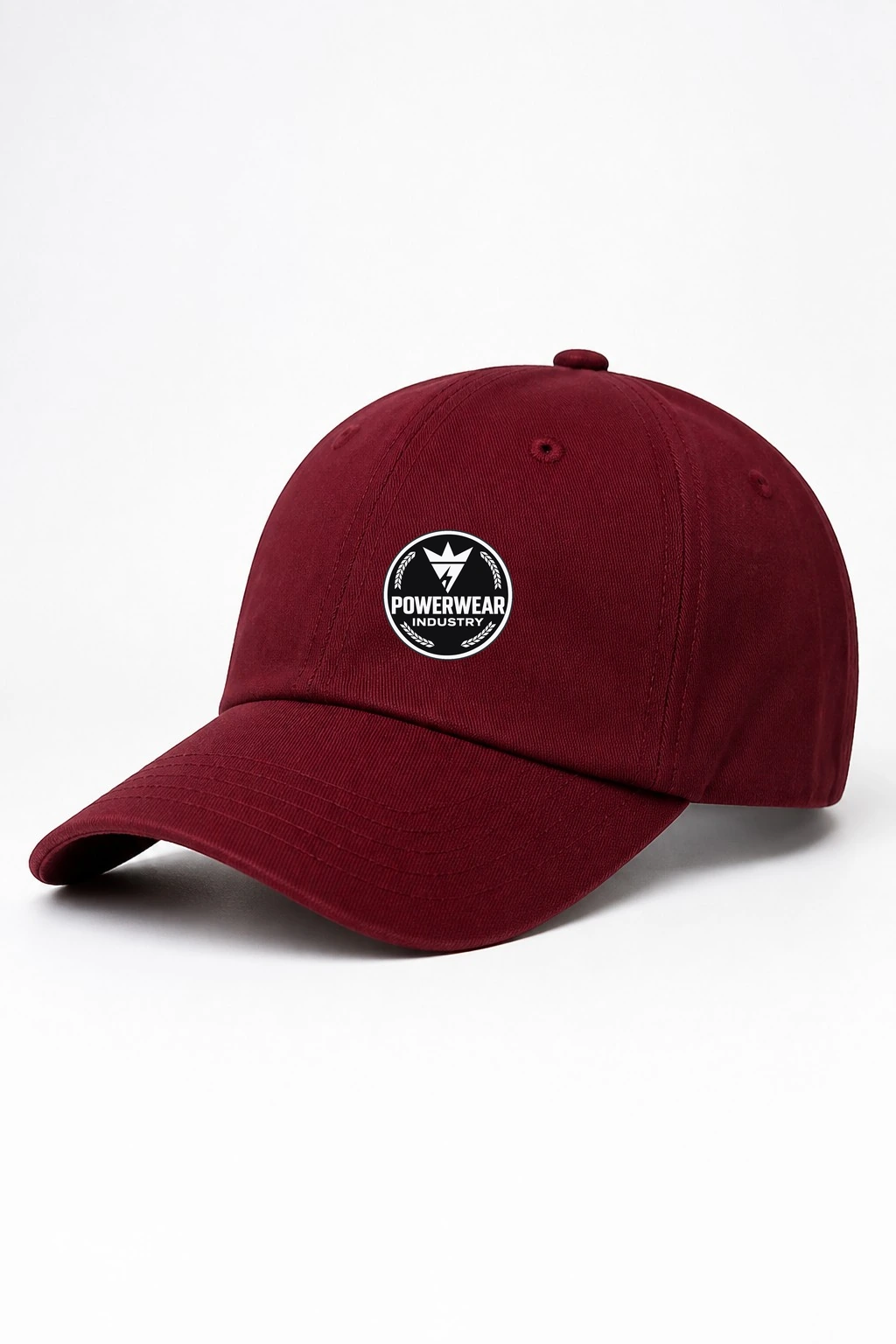 Custom Streetwear Cap — Design 07 by Power Wear Industry with branded badge