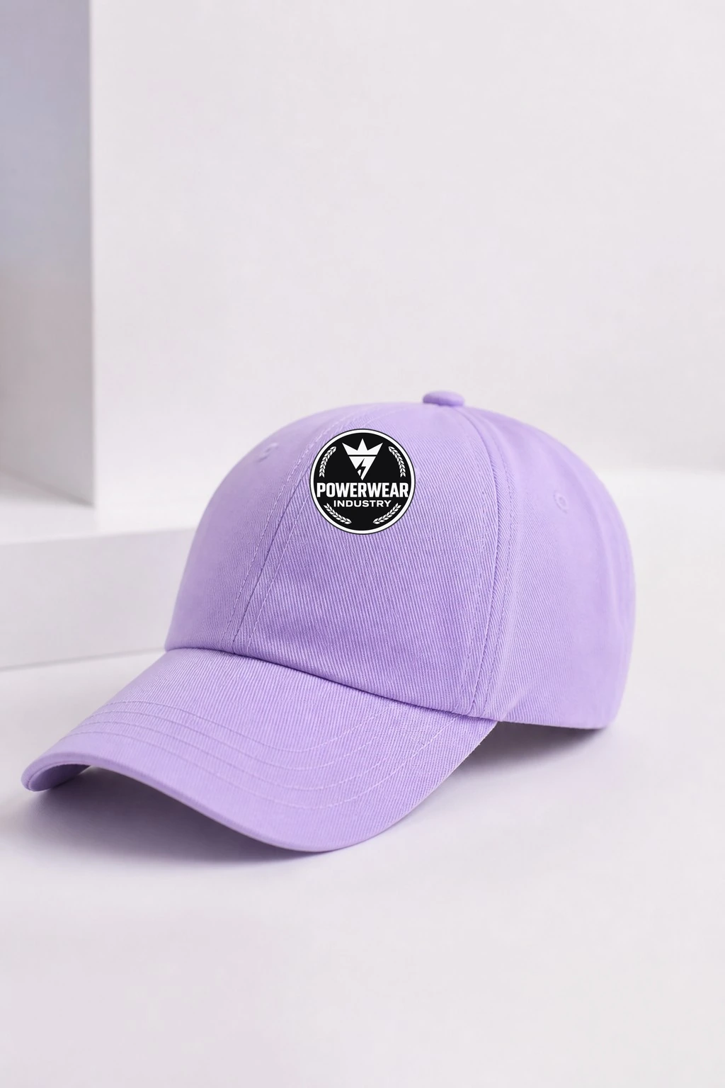 Custom Streetwear Cap — Design 08 by Power Wear Industry with branded badge