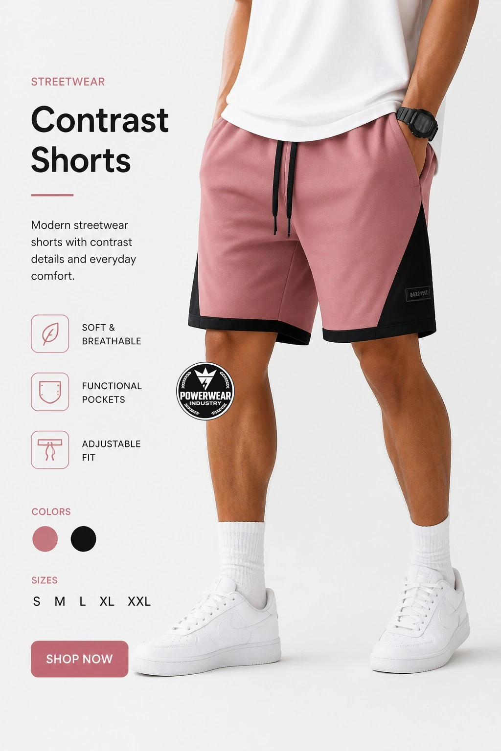 Shorts & Sweatshorts designs by Power Wear Industry